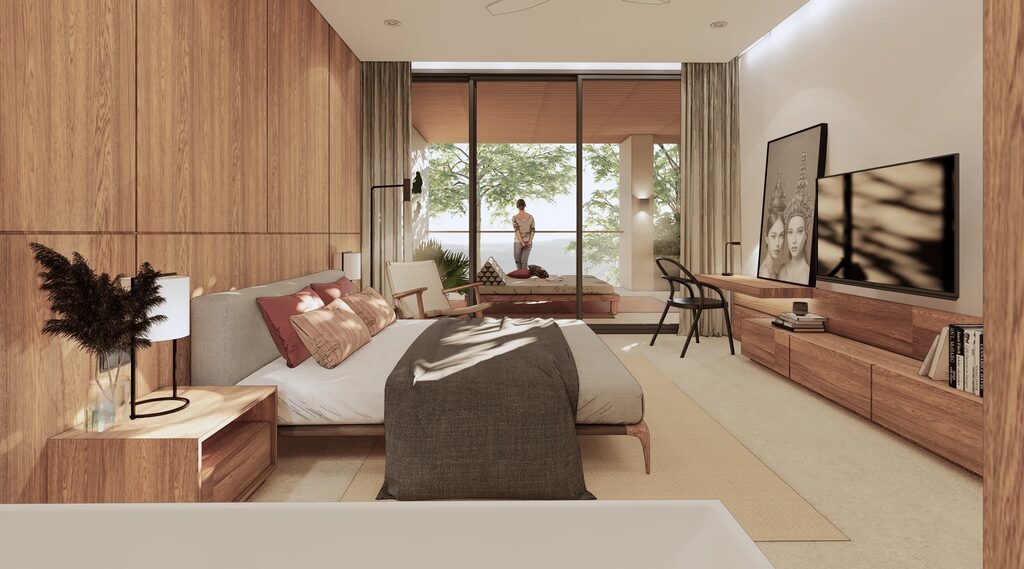 Kiara Reserve Residences Layan Bay Building C, Апартаменты, 3 спальни, Банг Тао и Лаян
